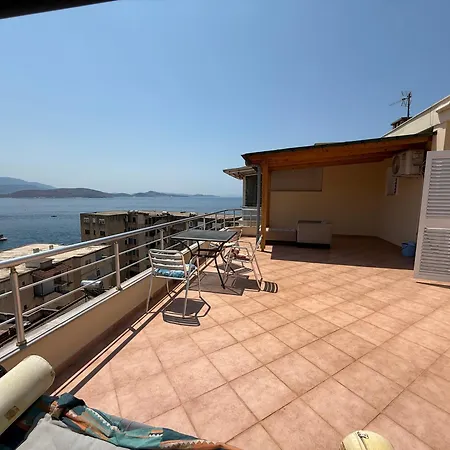公寓 Glen's Rooftop Sarandë